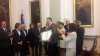Official presentation of Ivan Vyhovskyi award to Professor Igor Sribniak